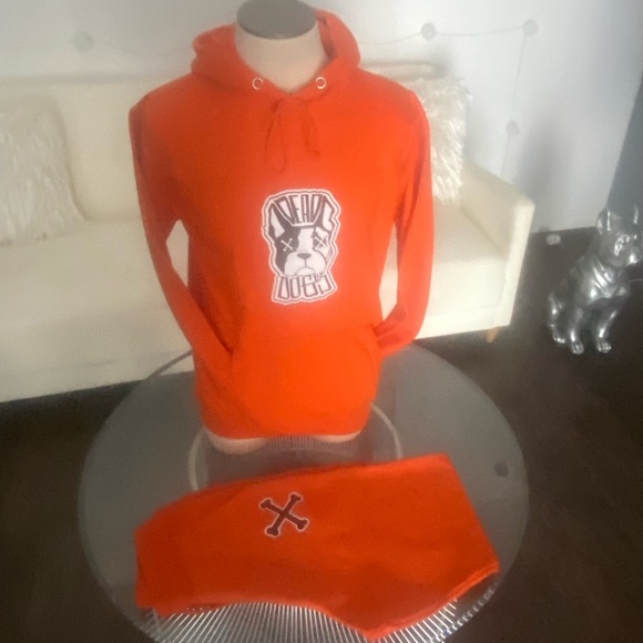 Orange Dead Dogs Sweatsuit